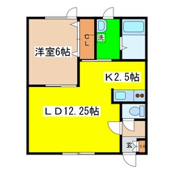 ケイズステーブルの物件間取画像